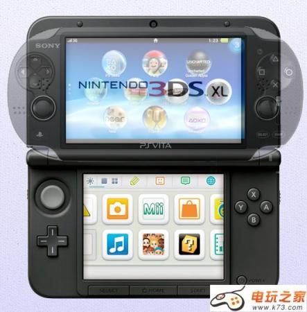 3DSll与PSV主机对比图:只存在分辨率的差别