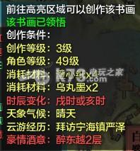 天涯明月刀ol文士创作条件及地点攻略