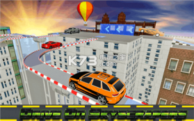 屋顶跳跃的汽车特技表演 v1.4 安卓版下载 截图