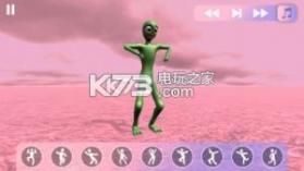 跳舞的绿色外星人 v1.0 游戏下载 截图