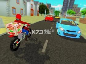 比萨自行车送货员模拟器 v1.0 游戏下载 截图