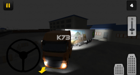 夜间卡车3D工厂停车场 v1.0 游戏下载 截图