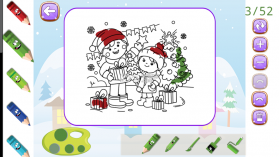 圣诞老人涂色书 v1.0.0 游戏下载 截图
