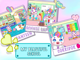 迷你小镇独角兽学校 v0.9 中文版 截图