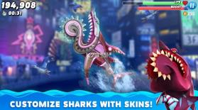 饥饿鲨世界 v5.7.1 英语版游戏 截图