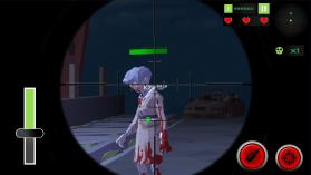 僵尸狙击手3D v1.1 破解版 截图