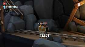 矿车山跑酷 v1.1.17 破解版 截图