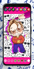 chibi kpop v2.0 绘画app下载 截图