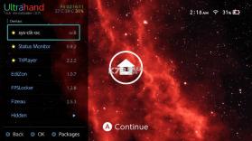switch大气层Ultrahand插件ovlmenu整合包 v2.1.3 下载 截图