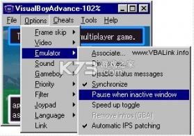 GBA模拟器VBALink v2.2.3 中文版下载[支持联机] 截图