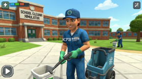 学校清洁工模拟器(School Janitor Simulator) v1.0 官方下载安装 截图