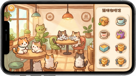合并猫咪咖啡馆装饰游戏 v1.1.52 下载免费 截图