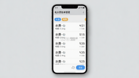 电水费账单管理 v1.0.0 下载官方版 截图
